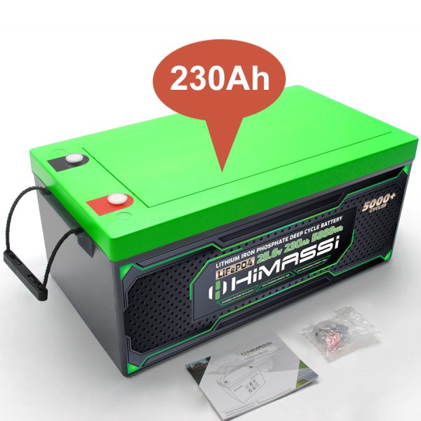 24v 230ah lifepo4 battery pack