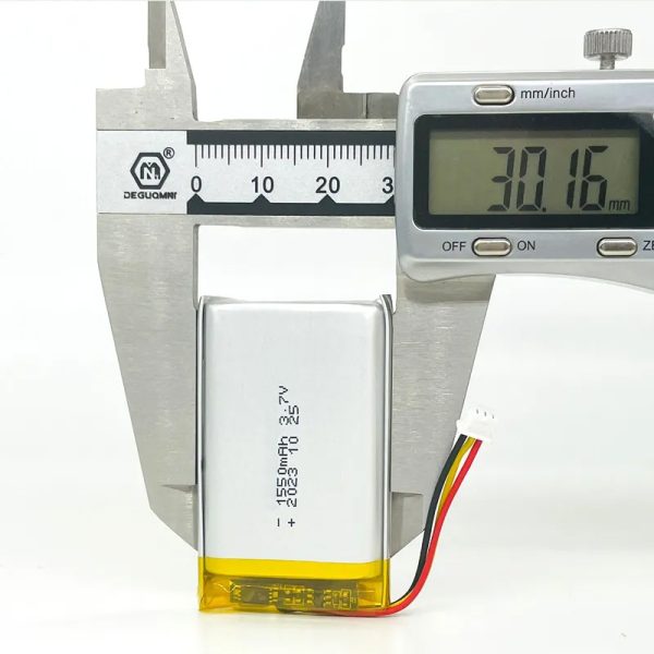 3.7v lipo rechargeable battery