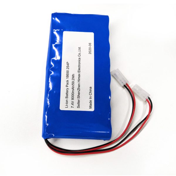 7.4v li ion batería