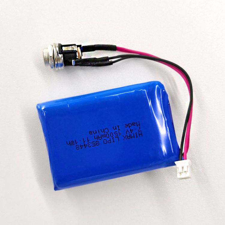 pouch battery 7.4v 1500mah
