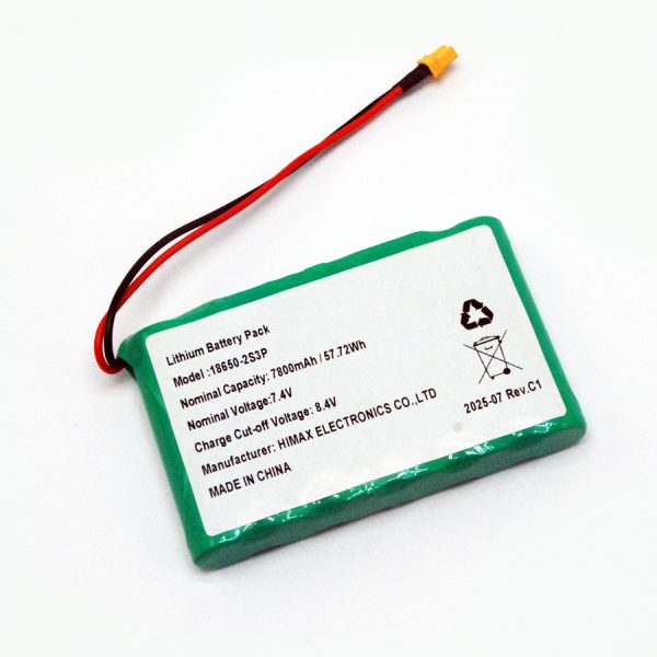 7.4v battery pack