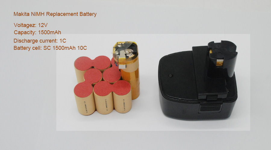 high capacity nimh battery pack