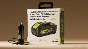 custom nimh battery for p100 ryobi