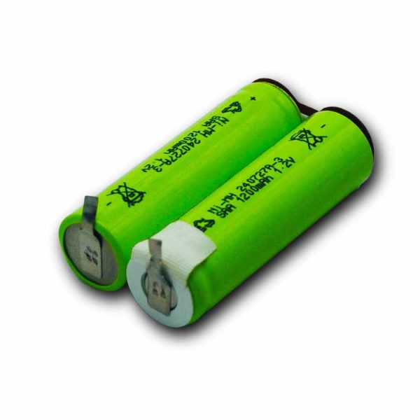 2.4v nimh rechargeable batteries 1200mAh AA