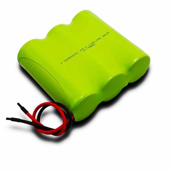 3.6v 15000mah ni mh battery pack