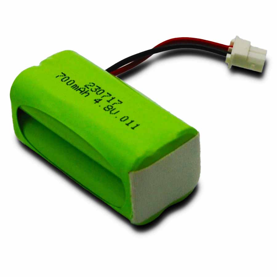 rechargeable battery pack 4.8v ni mh aaa700mah