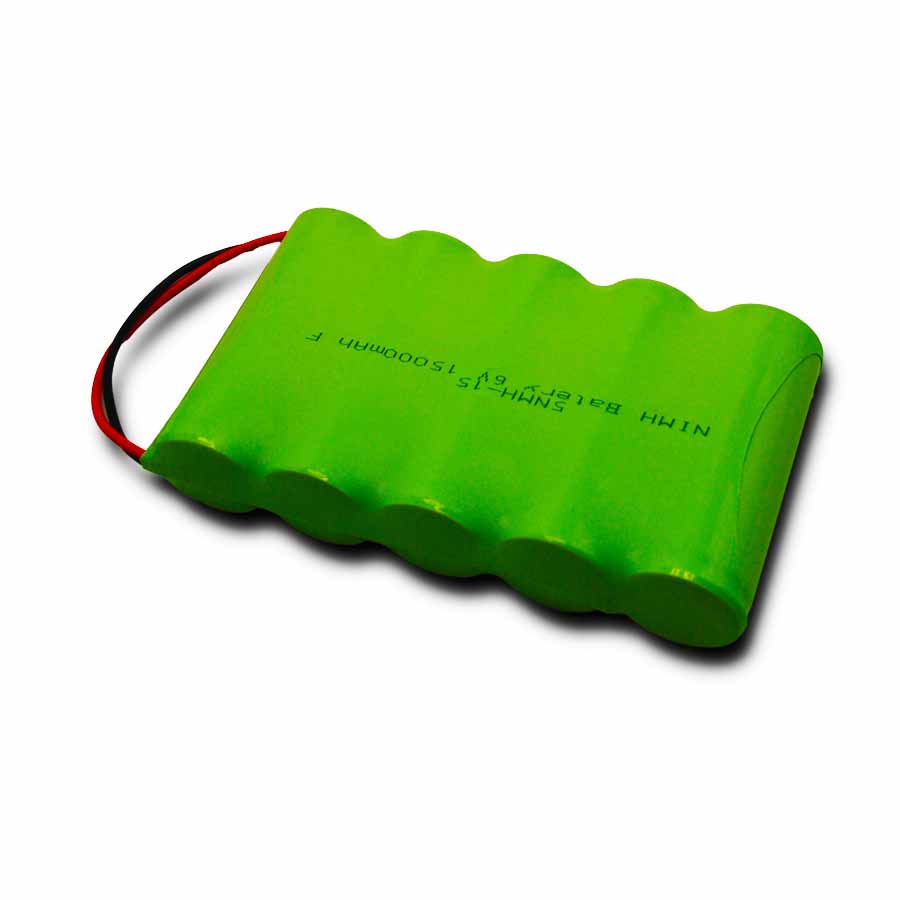 6v ni mh f 15000mah rechargeable battery pack