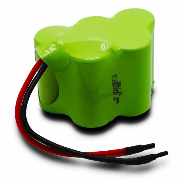 6v sc ni mh 3000mah rechargeable battery pack