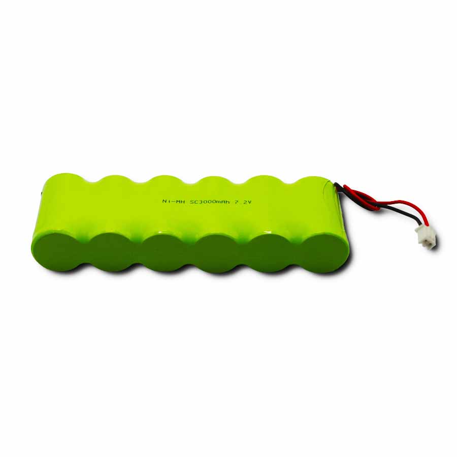 7.2v ni mh sc 3000mah rechargeable battery pack
