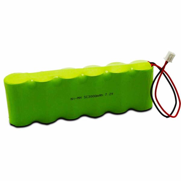 7.2v sc ni mh 3000mah rechargeable battery pack