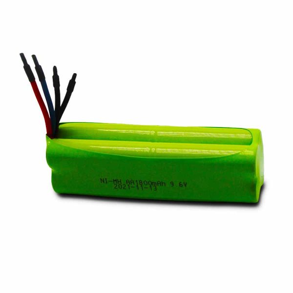 9.6v ni mh aa 1800mah rechargeable battery pack