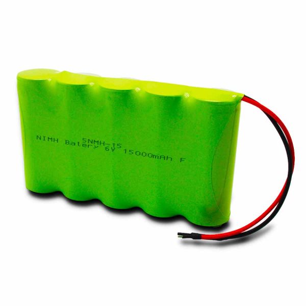 batterie ni mh f 15000mah 6v