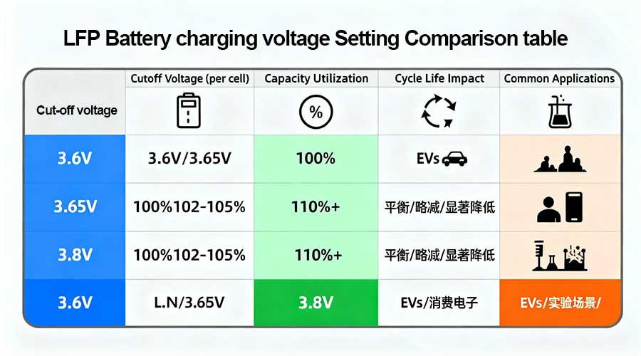 how to charge lfp battery safely