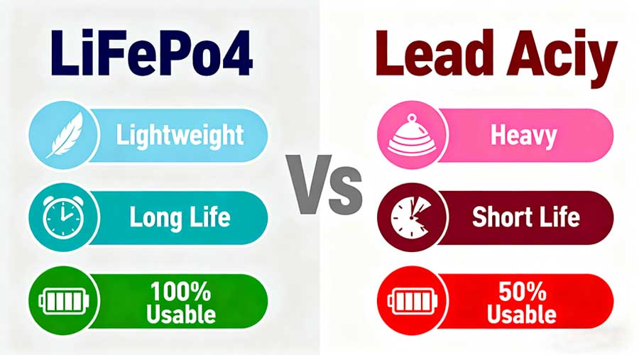 lifepo4 battery buying checklist for rvs