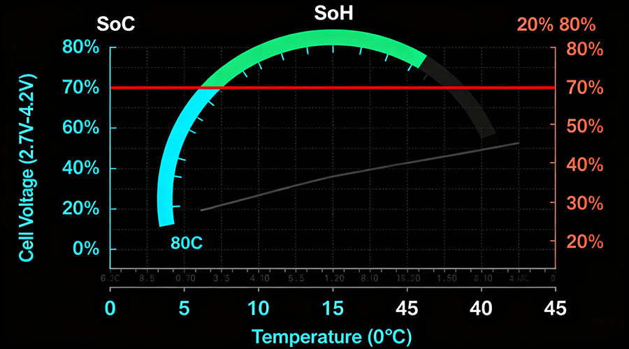 lithium ion battery temperature limits
