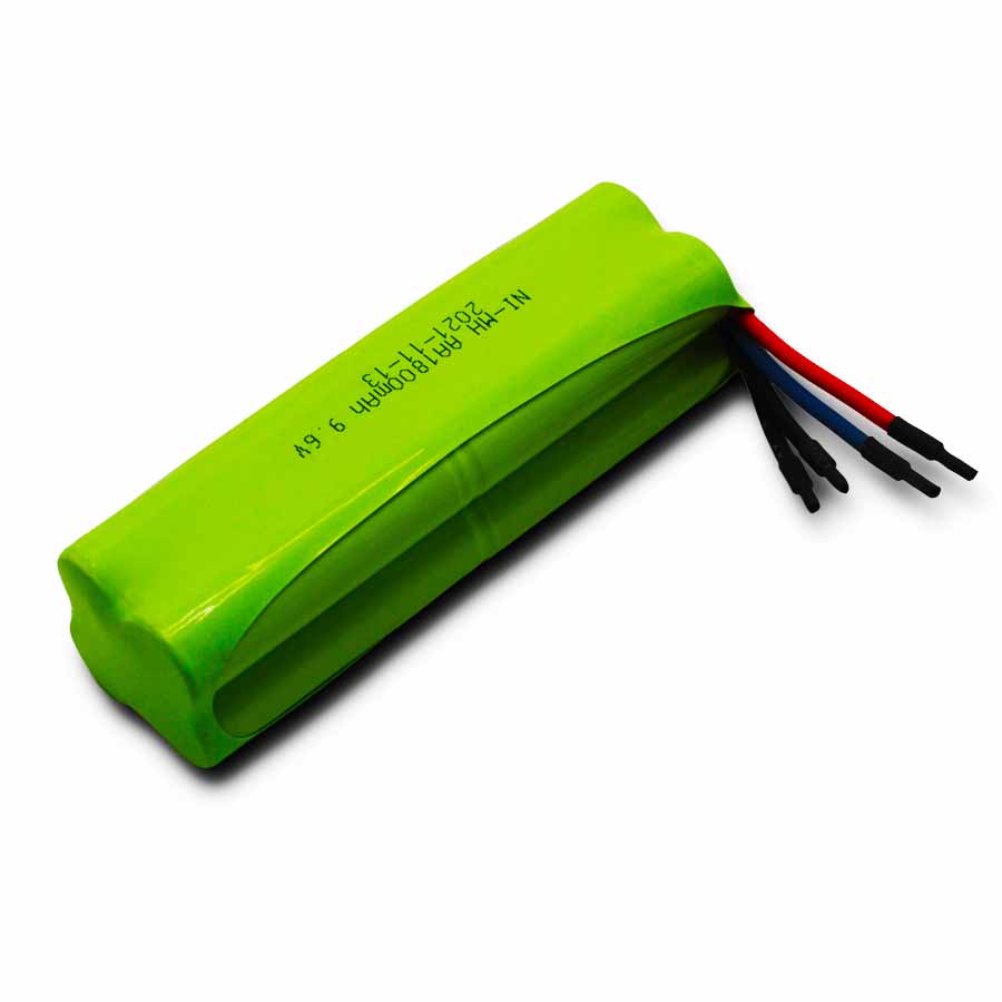 ni mh aa 1800mah 9.6v battery pack