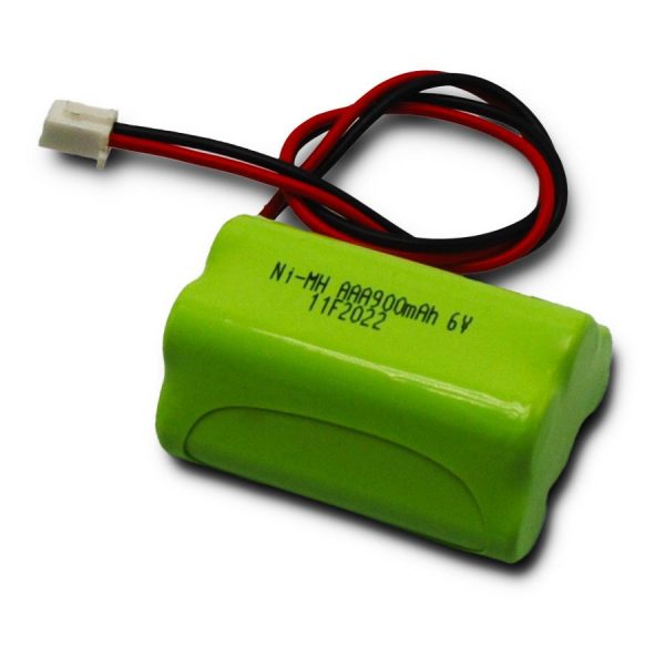 ni mh aaa900mah 6v battery pack