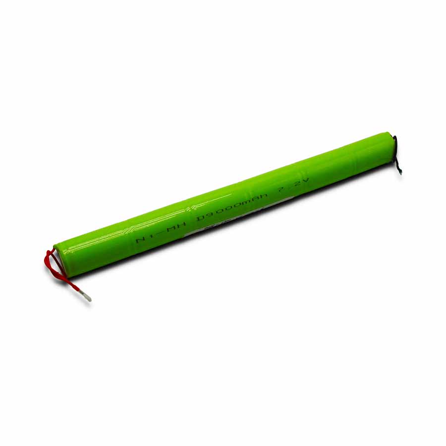 ni mh battery d9000mah 7.2v