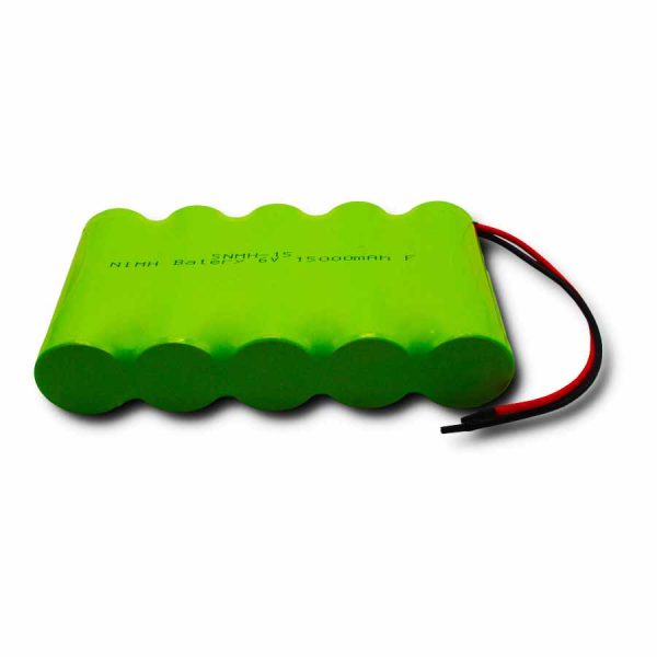 ni mh f 15000mah 6v battery pack
