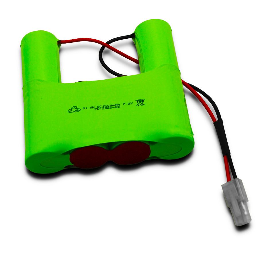 ni mh sc1500mah 7.2v battery pack