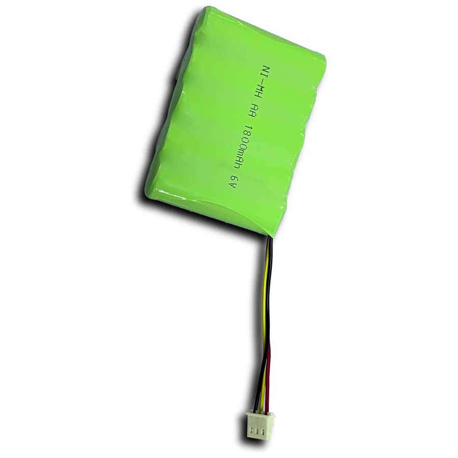 rechargeable battery pack 6v ni mh aa1800mah