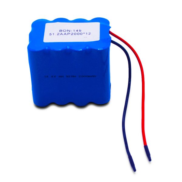 12v d ni mh 2000mah rechargeable battery pack