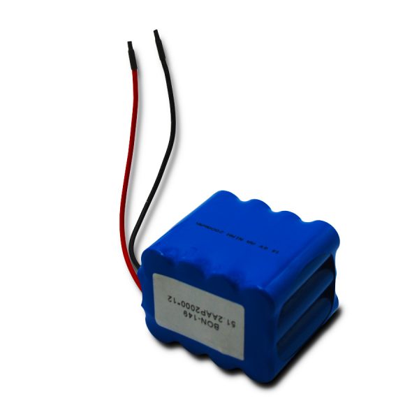 12v ni mh d 2000mah rechargeable battery pack