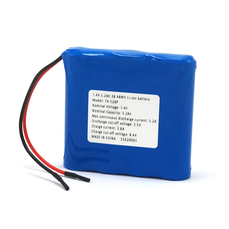 High Capacity 7.4V 5200mAh Lithium-ion Battery