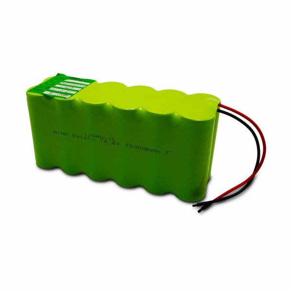 ni mh f15000mah 14.4v battery pack