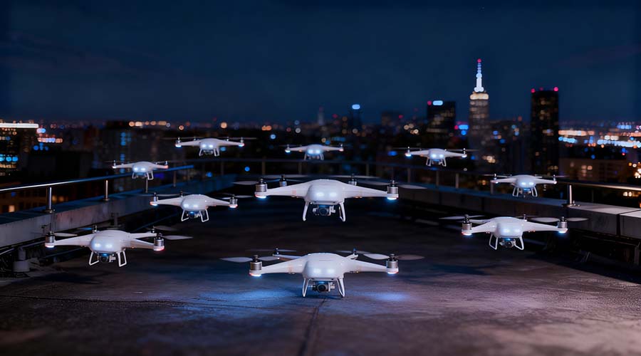 Drone swarm