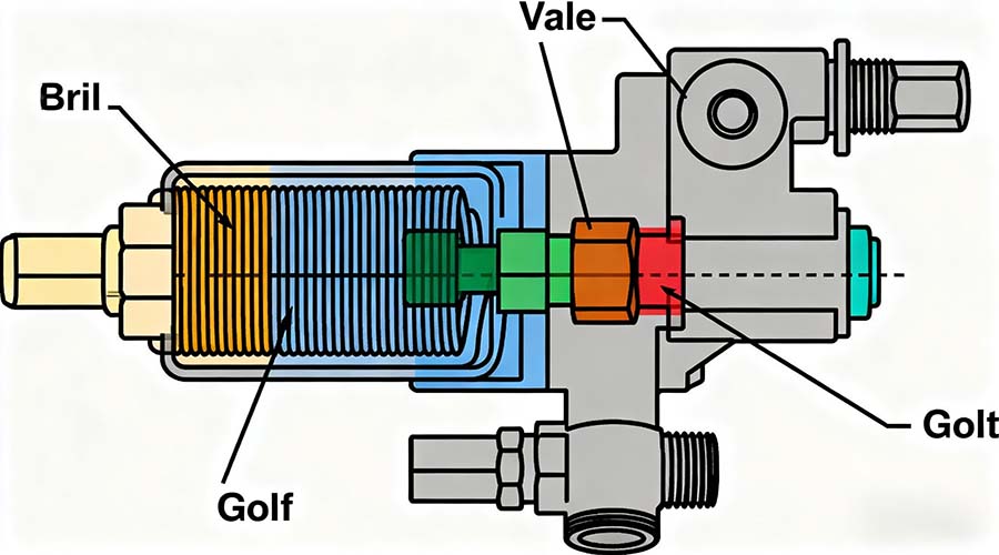 Electromagnetic valve failure