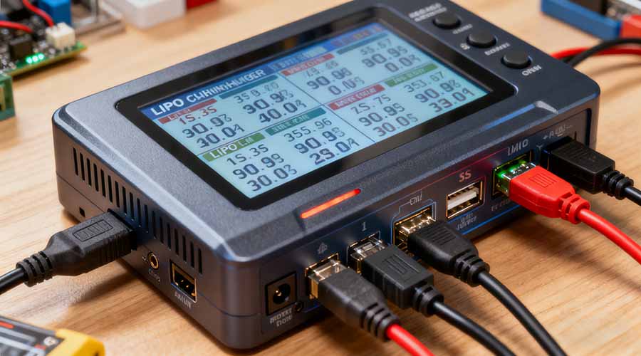 Balanced Charger Voltage Monitoring Detail