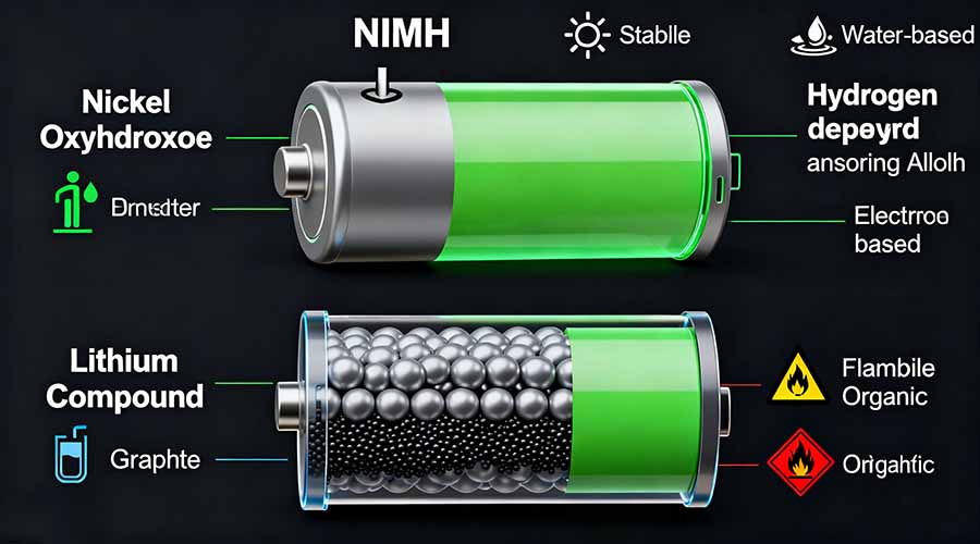 Core Structure & Chemistry Difference
