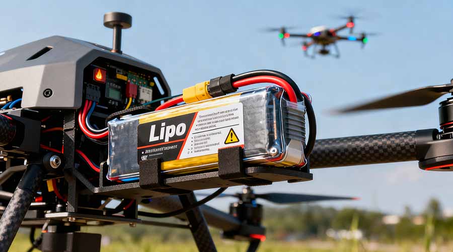 DroneLiPo Battery Application Workflow