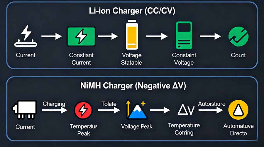 The Charging Methods Are Completely Different