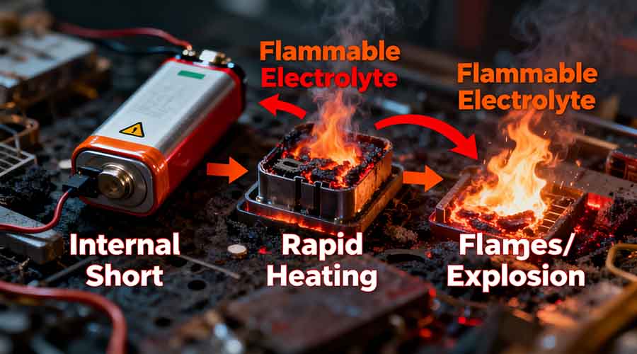 Thermal Runaway & Chain Reaction