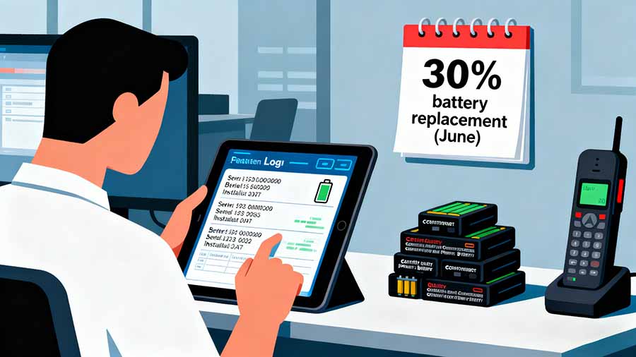 effective enterprise cordless battery replacement plan