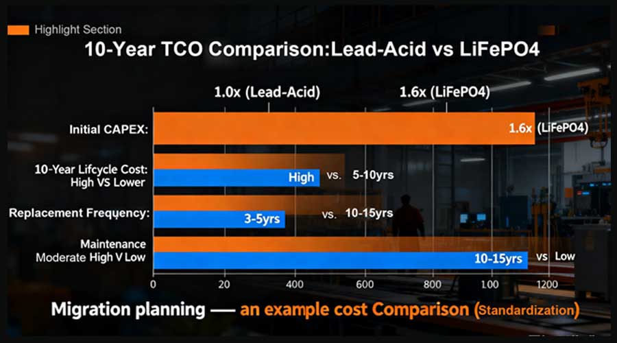 industrial battery replacement