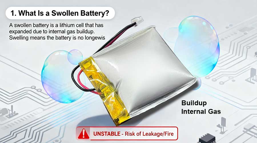 lithium polymer battery swelling