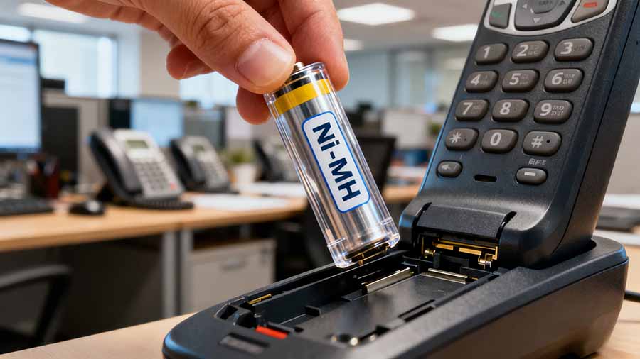 nimh battery commercial cordless phone thumbnail