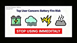 swollen battery warning signs