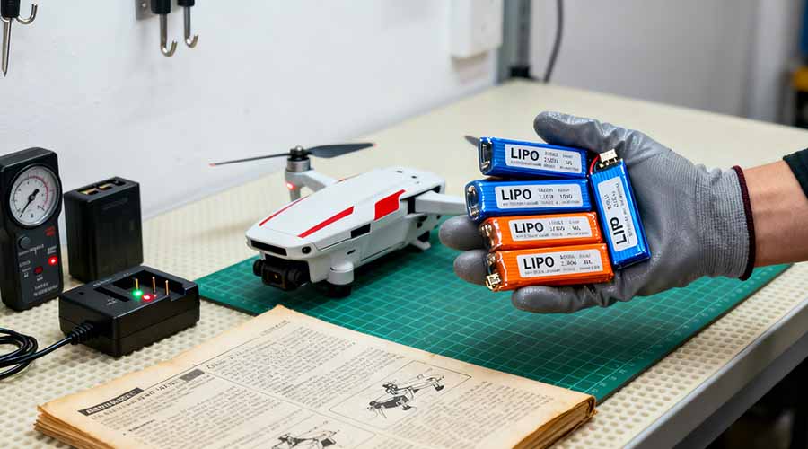 Select drone batteries