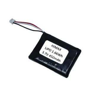 3.7V 450mAh LiPo battery pack