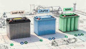 battery chemistry comparison industrial pumps