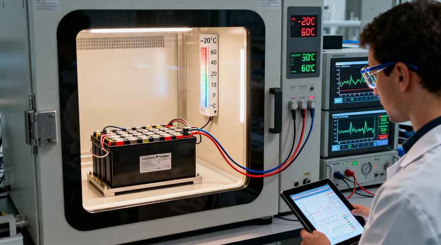 battery high temperature testing