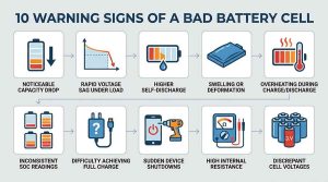 how to test bad battery cells