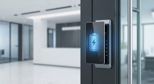 Battery-Powered Access Control System for Modern Office Doors