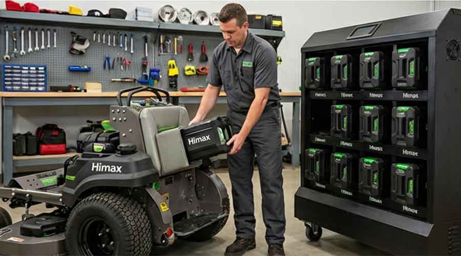 mower fast charge solution