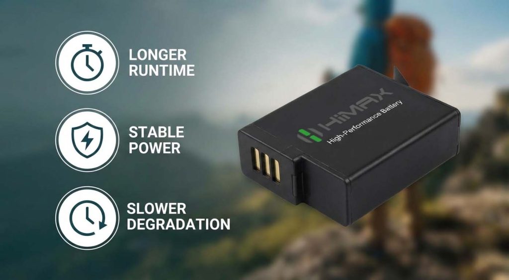 HiMAX batteries offer longer runtime, stable power, and slower degradation