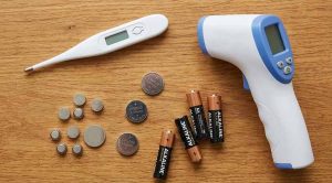 Forehead Thermometer Battery